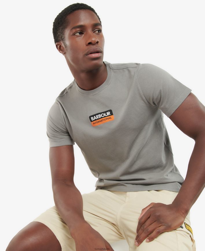 прахово синьо тениска bennet 4FN2BH924 мъже Barbour облекло