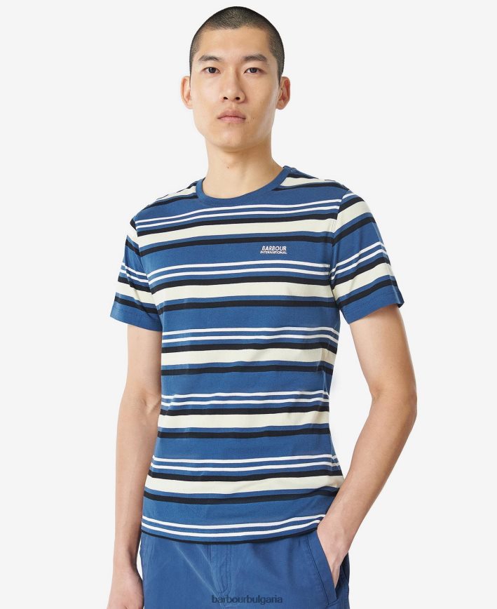 шепот бял тениска norwood 4FN2BH891 мъже Barbour облекло