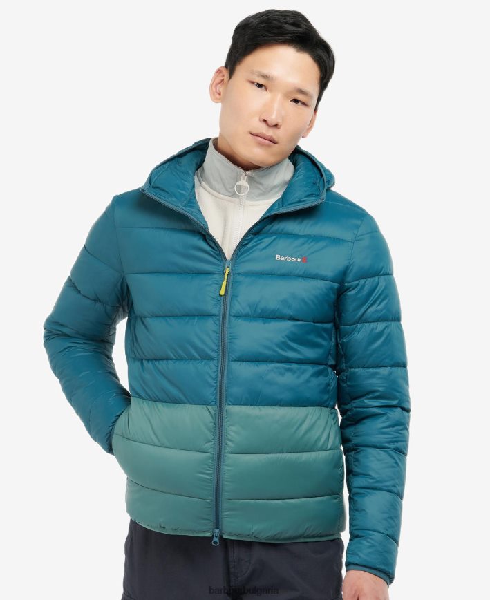 езеро ватирано яке brimham 4FN2BH142 мъже Barbour облекло