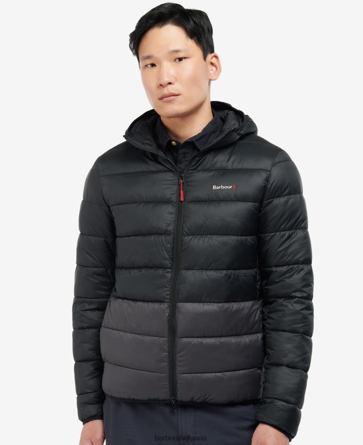 езеро ватирано яке brimham 4FN2BH161 мъже Barbour облекло