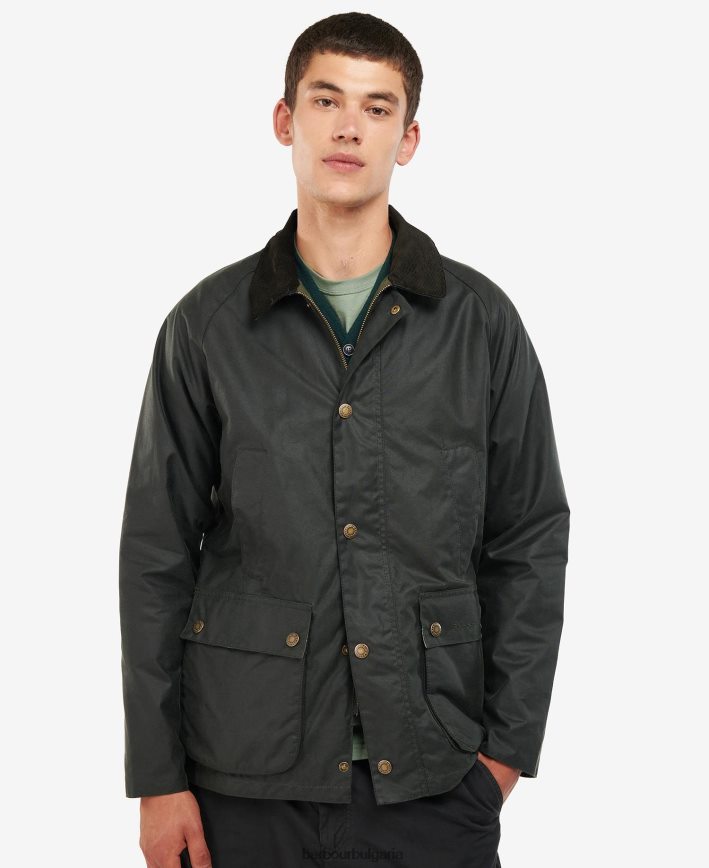 класически флот ambleton восъчно яке 4FN2BH45 мъже Barbour облекло