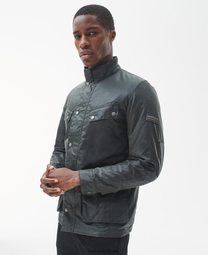 селски tourer duke восъчно яке 4FN2BH40 мъже Barbour облекло