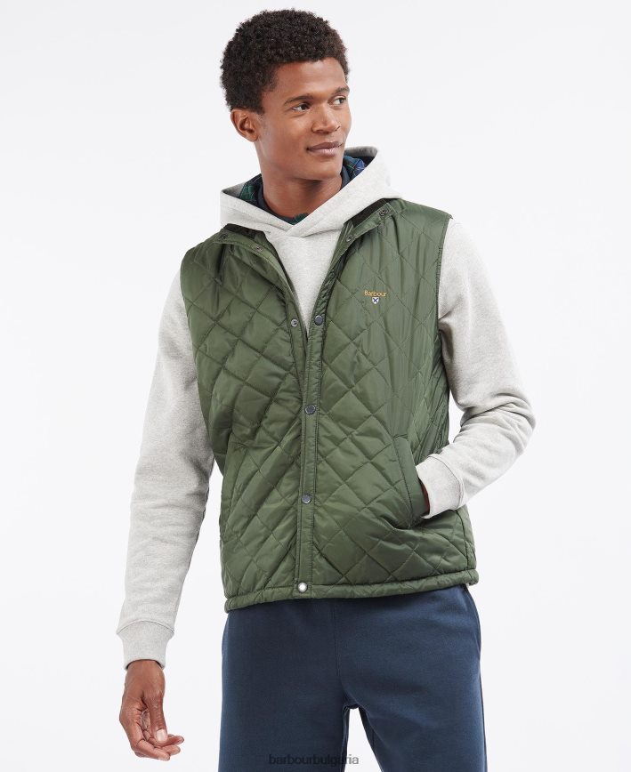 военноморски флот гребен жилетка 4FN2BH238 мъже Barbour облекло