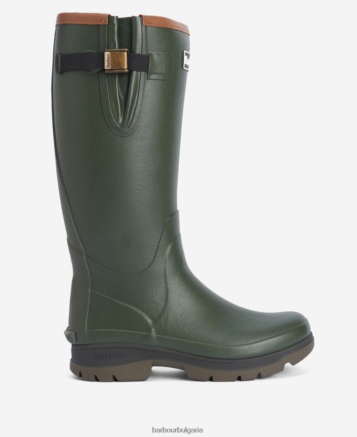черен tempest wellingtons 4FN2BH1356 мъже Barbour обувки