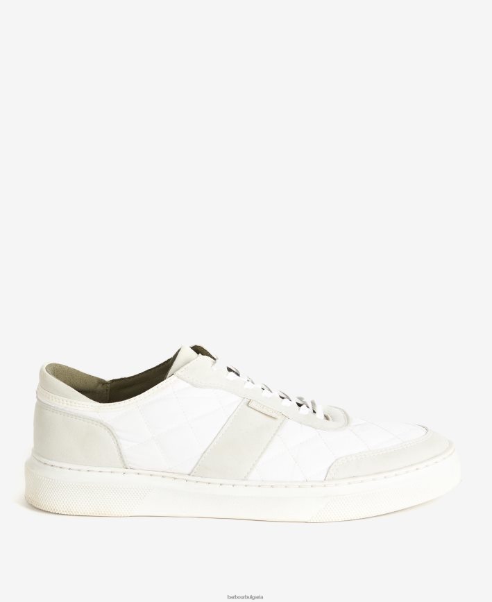 класическо бяло маратонки liddesdale 4FN2BH1310 мъже Barbour обувки