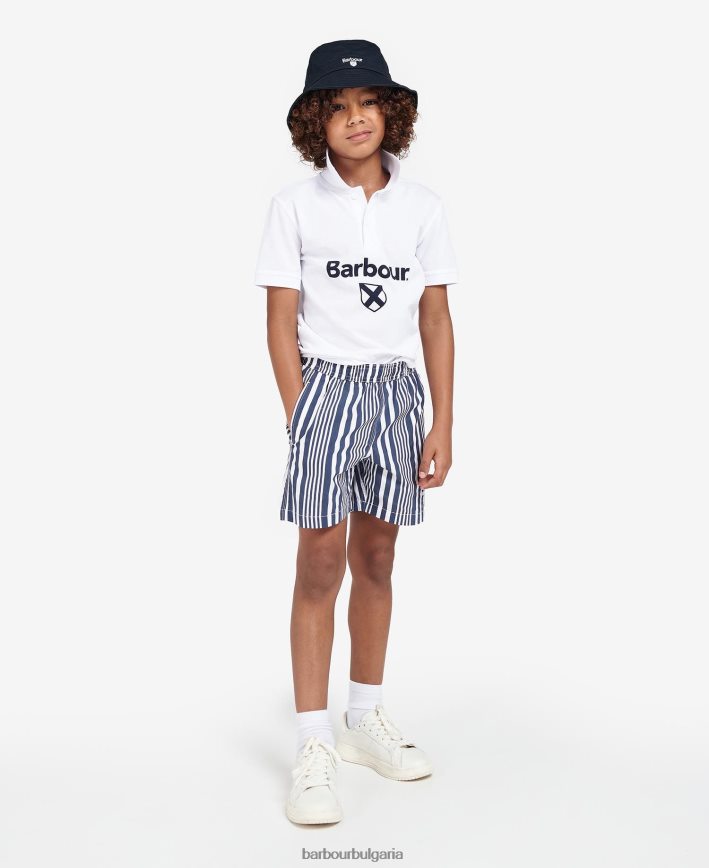 класически флот бански шорти deckham 4FN2BH2519 момчета Barbour облекло