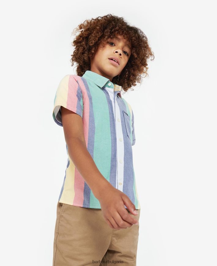 шамбре Дейл риза 4FN2BH2541 момчета Barbour облекло